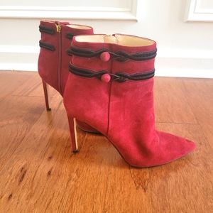 Nine West high heel booties size 8